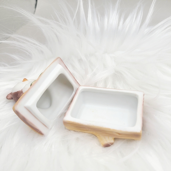 Vintage Owl Trinket Box - Picture 6 of 7